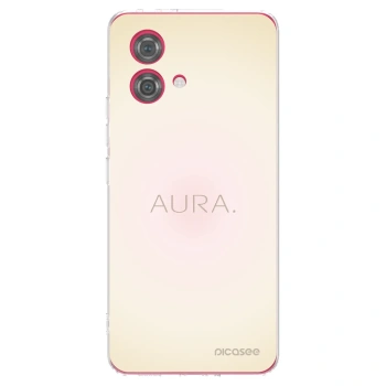 Picasee διαφανής θήκη σιλικόνης Motorola Moto G84 5G - Aura