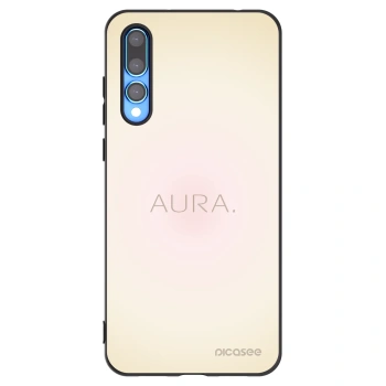 Picasee Μαύρη θήκη σιλικόνης για Huawei P20 Pro - Aura