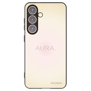 Picasee Μαύρη θήκη σιλικόνης για Samsung Galaxy S24 S921B 5G - Aura