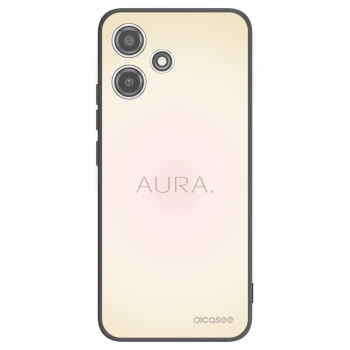 Picasee Μαύρη θήκη σιλικόνης για Xiaomi Redmi 12 5G - Aura