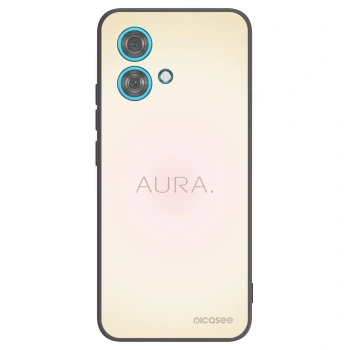 Picasee Μαύρη θήκη σιλικόνης για Motorola Edge 40 Neo - Aura