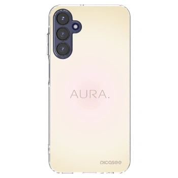 Picasee διαφανής θήκη σιλικόνης Samsung Galaxy A15 A155F 4G - Aura