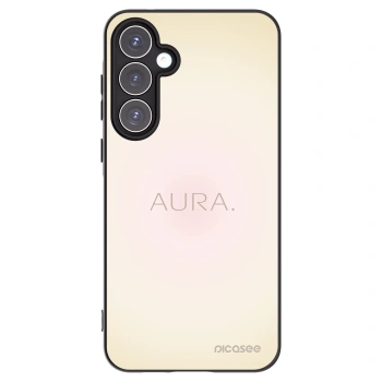 Picasee Μαύρη θήκη σιλικόνης για Samsung Galaxy A55 5G A556B - Aura