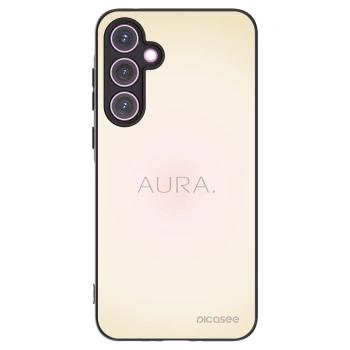 Picasee Μαύρη θήκη σιλικόνης για Samsung Galaxy A35 5G A356B - Aura