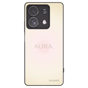 Picasee Μαύρη θήκη σιλικόνης για Xiaomi Redmi Note 13 Pro 4G - Aura