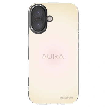 Picasee διαφανής θήκη σιλικόνης Apple iPhone 16 - Aura