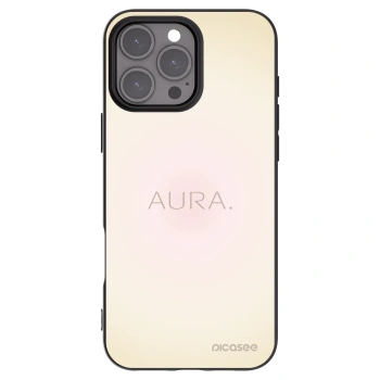 Picasee Μαύρη θήκη σιλικόνης για Apple iPhone 16 Pro Max - Aura