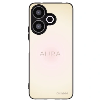Picasee Μαύρη θήκη σιλικόνης για Xiaomi Redmi 13 4G - Aura