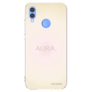 Picasee διαφανής θήκη σιλικόνης Honor 10 Lite - Aura
