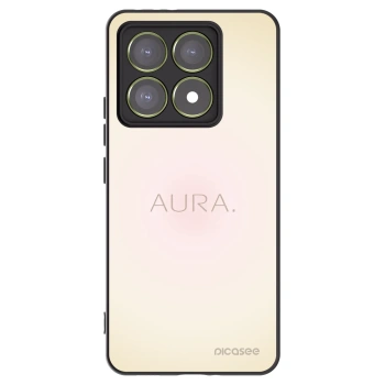 Picasee Μαύρη θήκη σιλικόνης για Xiaomi 14T - Aura