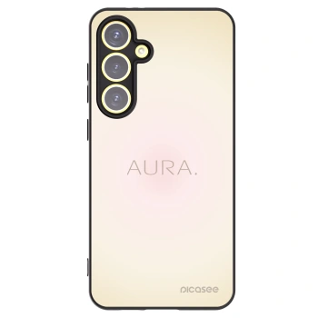 Picasee Μαύρη θήκη σιλικόνης για Samsung Galaxy S24 FE S721B - Aura