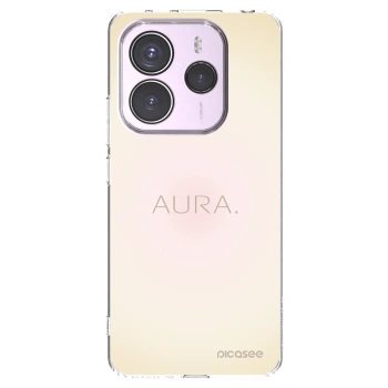 Picasee διαφανής θήκη σιλικόνης Xiaomi Redmi Note 14 5G - Aura