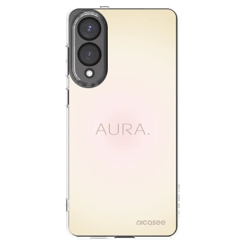 Picasee διαφανής θήκη σιλικόνης Samsung Galaxy S25 Edge 5G - Aura
