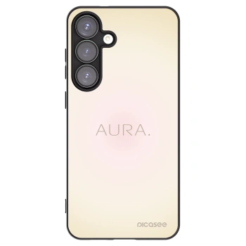 Picasee Μαύρη θήκη σιλικόνης για Samsung Galaxy S25+ 5G - Aura