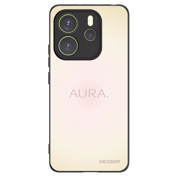 Picasee Μαύρη θήκη σιλικόνης για Xiaomi Redmi Note 14 4G - Aura