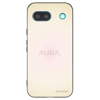 Picasee Μαύρη θήκη σιλικόνης για Google Pixel 8a - Aura