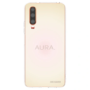 Picasee διαφανής θήκη σιλικόνης Huawei P30 - Aura