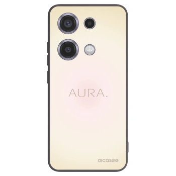 Picasee Μαύρη θήκη σιλικόνης για Xiaomi Redmi Note 14S - Aura