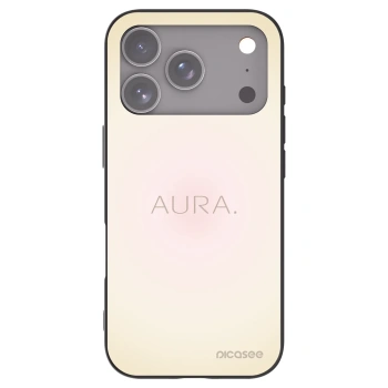 Picasee Μαύρη θήκη σιλικόνης για Apple iPhone 17 Pro - Aura