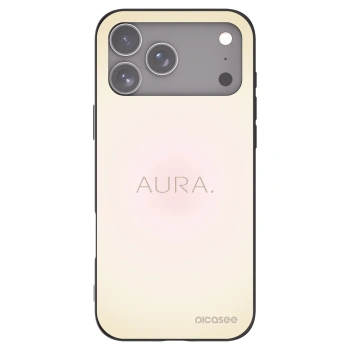 Picasee Μαύρη θήκη σιλικόνης για Apple iPhone 17 Pro Max - Aura