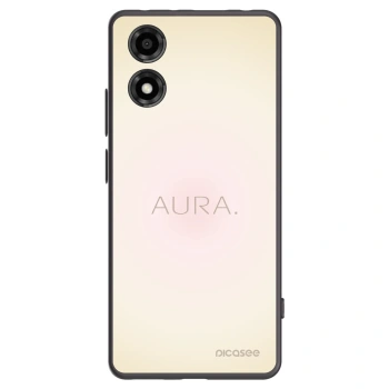 Picasee Μαύρη θήκη σιλικόνης για Motorola Moto E14 - Aura