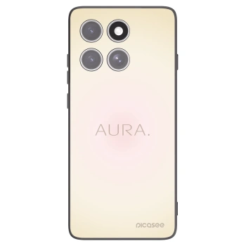 Picasee Μαύρη θήκη σιλικόνης για Motorola Edge 60 Pro - Aura