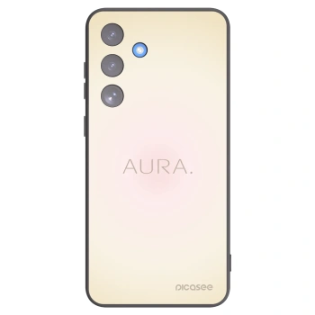 Picasee Μαύρη θήκη σιλικόνης για Samsung Galaxy S25 FE 5G - Aura