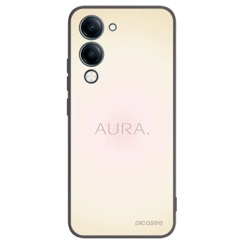 Picasee Μαύρη θήκη σιλικόνης για Vivo Y29s 5G - Aura