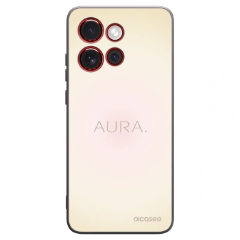 Picasee Μαύρη θήκη σιλικόνης για Motorola Edge 60 Neo 5G - Aura