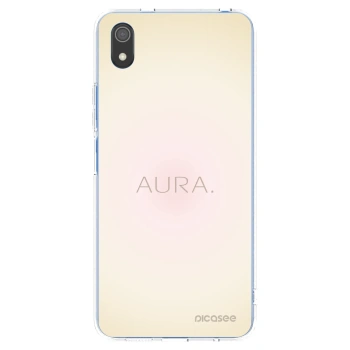 Picasee διαφανής θήκη σιλικόνης Xiaomi Redmi 7A - Aura