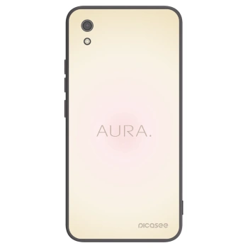 Picasee Μαύρη θήκη σιλικόνης για Xiaomi Redmi 7A - Aura
