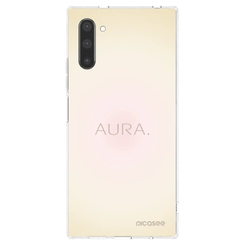 Picasee διαφανής θήκη σιλικόνης Samsung Galaxy Note 10 N970F - Aura