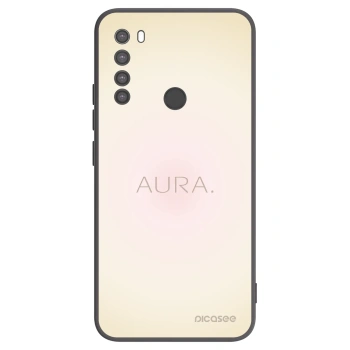Picasee Μαύρη θήκη σιλικόνης για Xiaomi Redmi Note 8 - Aura