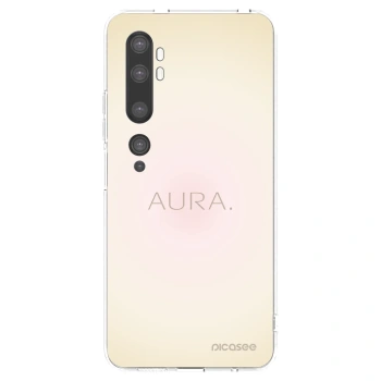 Picasee διαφανής θήκη σιλικόνης Xiaomi Mi Note 10 (Pro) - Aura