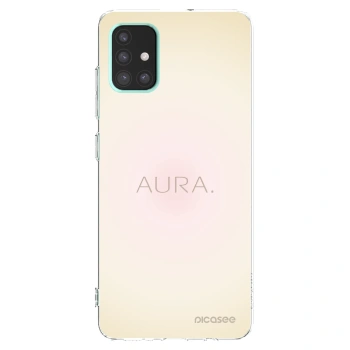Picasee διαφανής θήκη σιλικόνης Samsung Galaxy A51 A515F - Aura