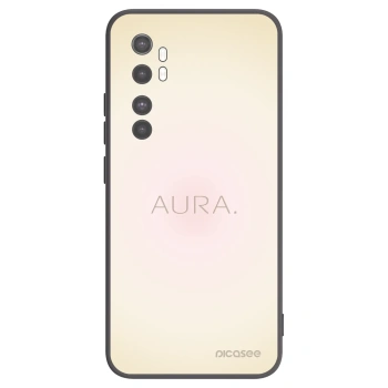Picasee Μαύρη θήκη σιλικόνης για Xiaomi Mi Note 10 Lite - Aura