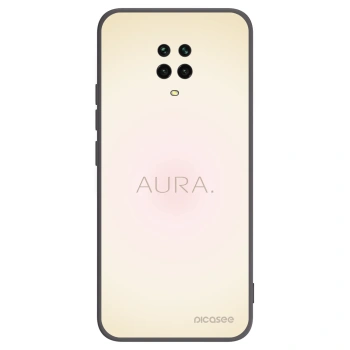 Picasee Μαύρη θήκη σιλικόνης για Xiaomi Redmi Note 9S - Aura