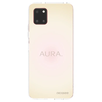 Picasee διαφανής θήκη σιλικόνης Samsung Galaxy Note 10 Lite N770F - Aura