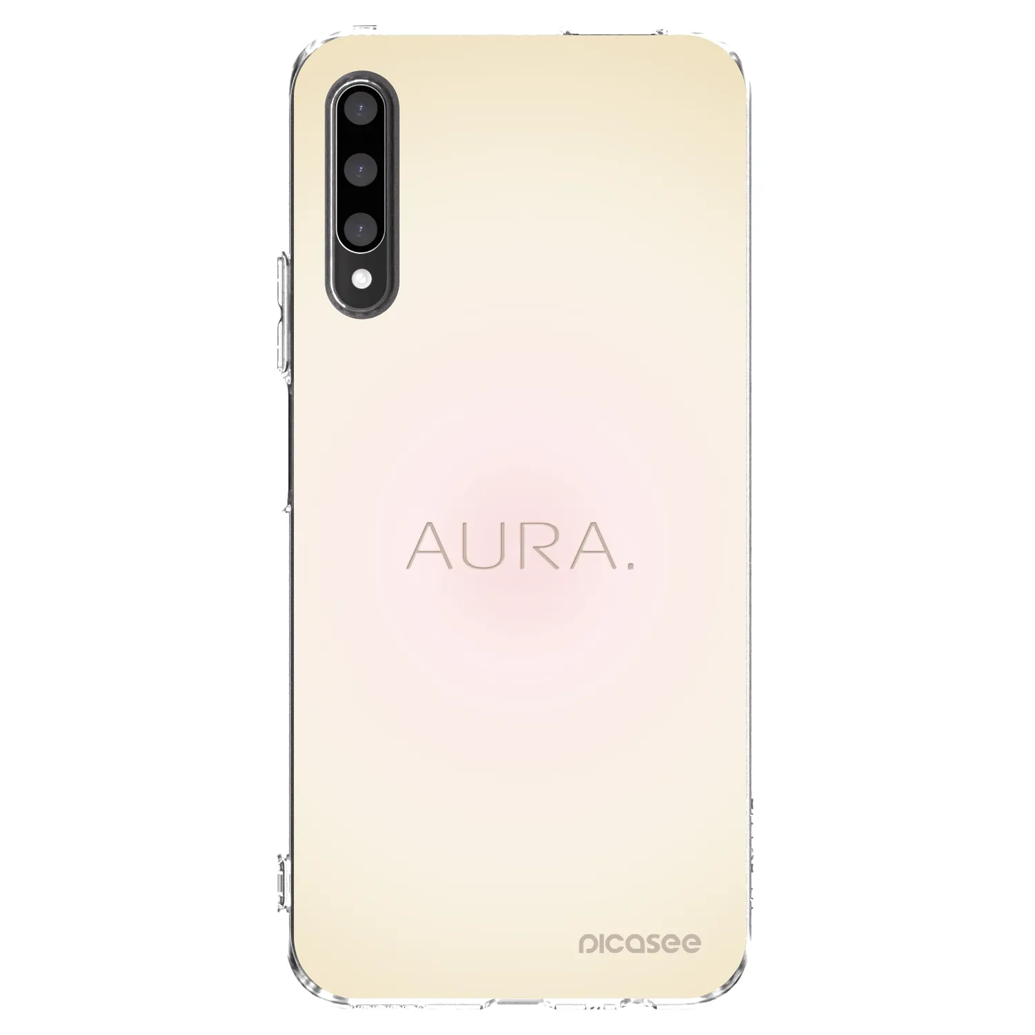 Picasee διαφανής θήκη σιλικόνης Honor 9X Pro - Aura