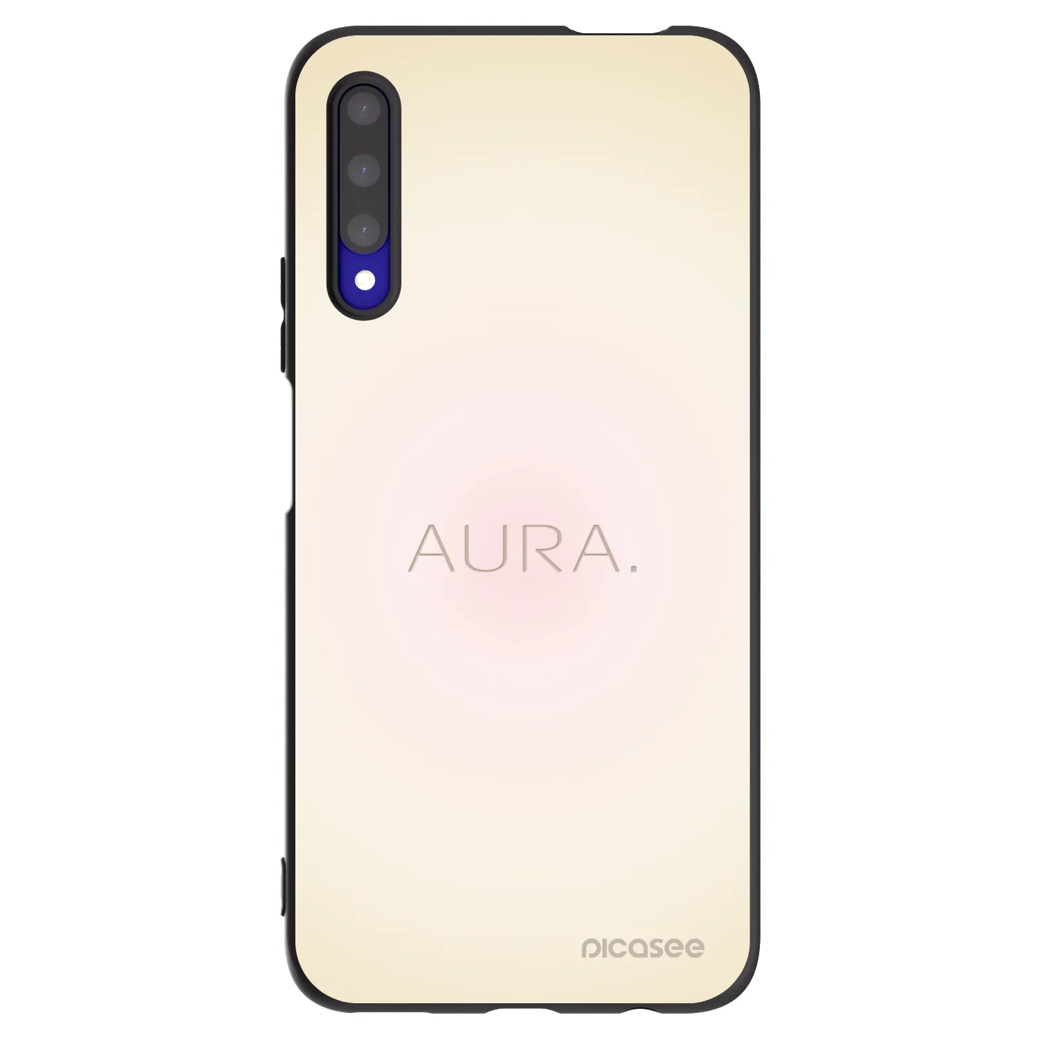 Picasee Μαύρη θήκη σιλικόνης για Honor 9X Pro - Aura