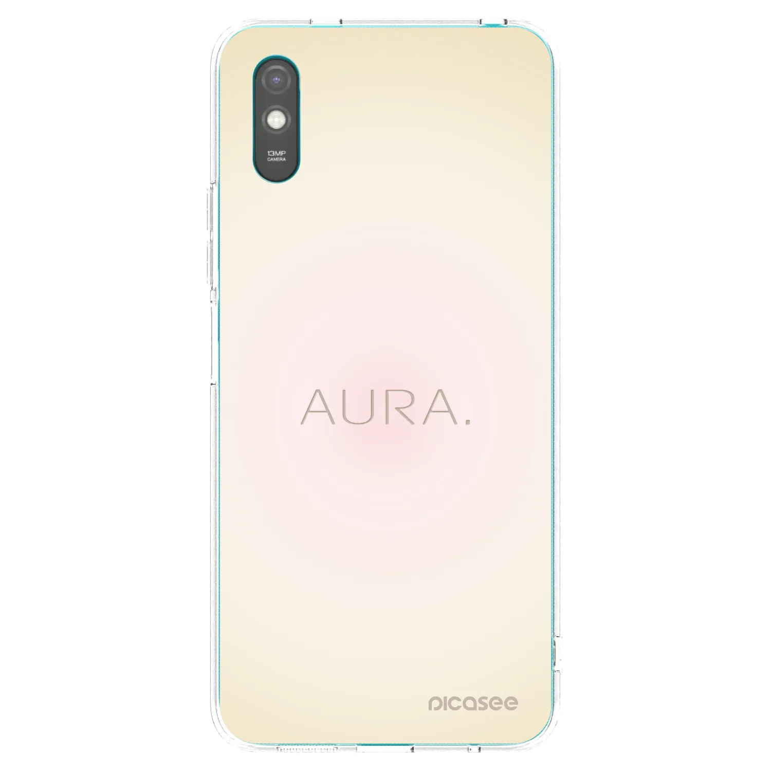 Picasee διαφανής θήκη σιλικόνης Xiaomi Redmi 9A - Aura