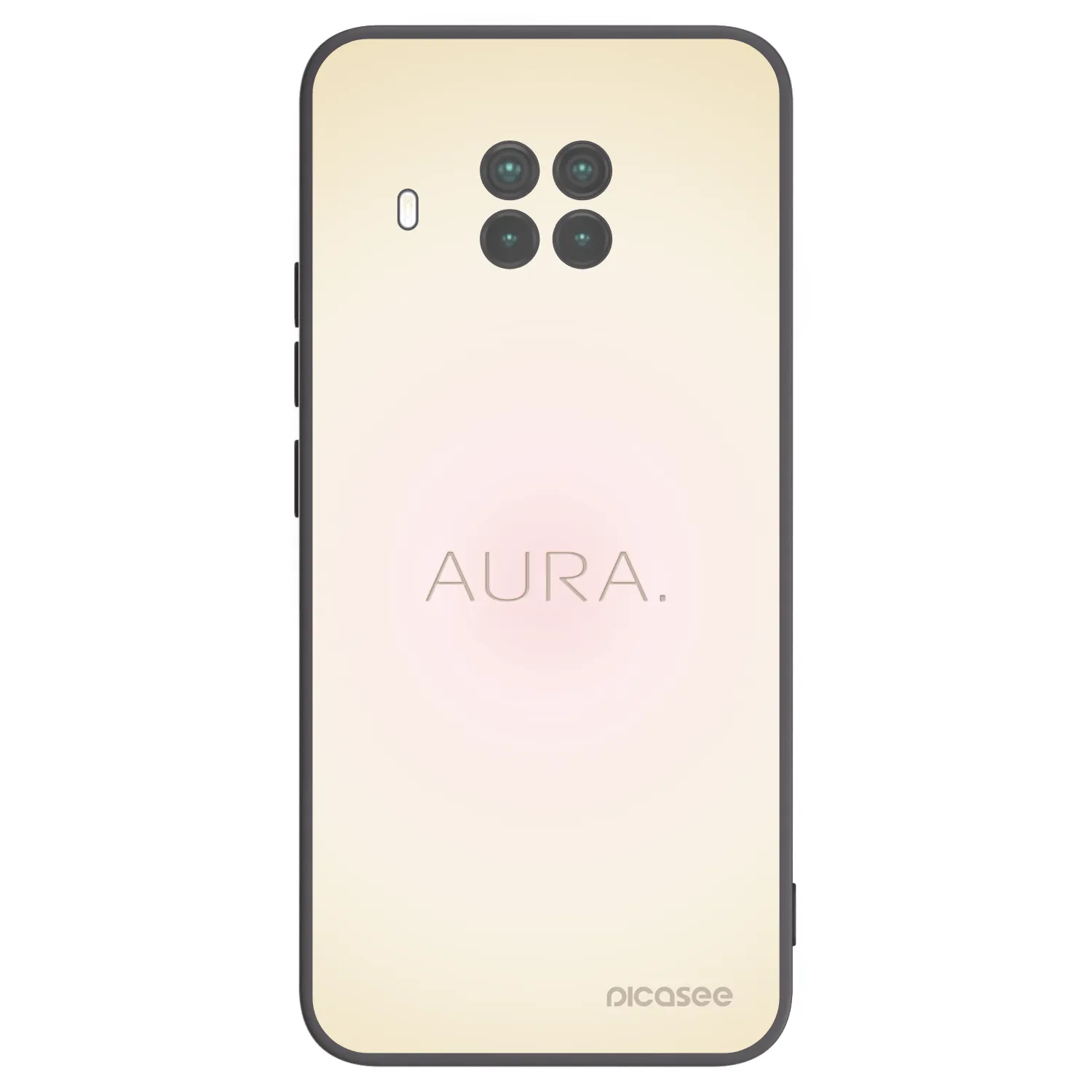 Picasee Μαύρη θήκη σιλικόνης για Xiaomi Mi 10T Lite - Aura