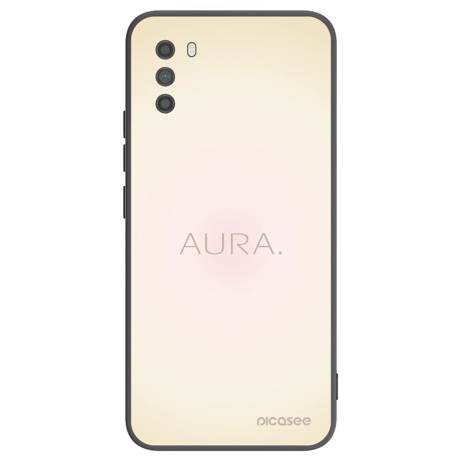 Picasee Μαύρη θήκη σιλικόνης για Xiaomi Poco M3 - Aura
