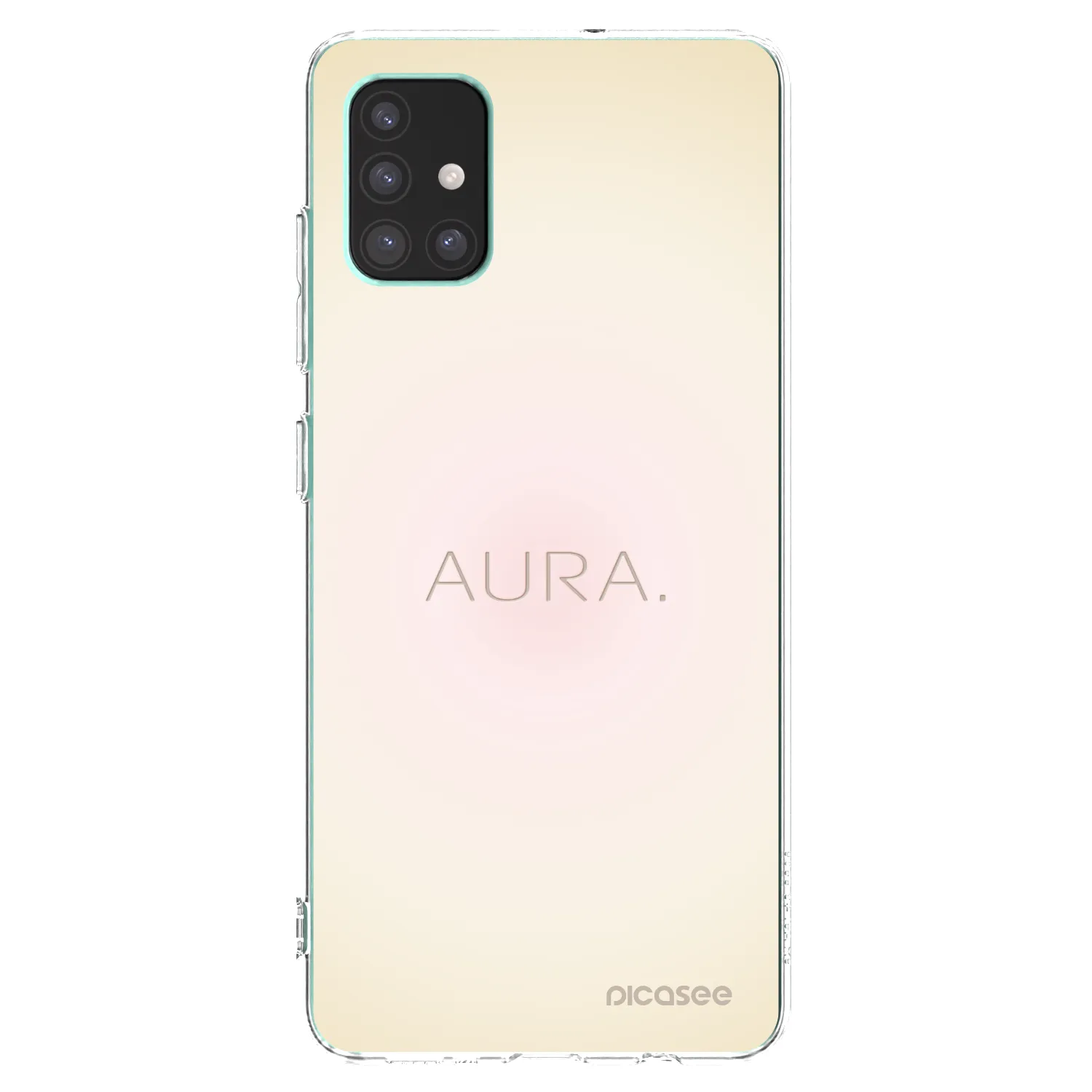 Picasee διαφανής θήκη σιλικόνης Samsung Galaxy M51 M515F - Aura