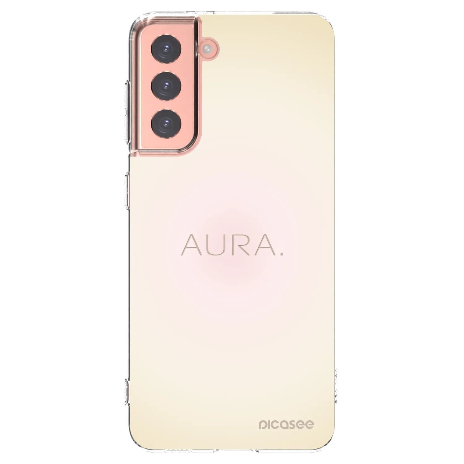 Picasee διαφανής θήκη σιλικόνης Samsung Galaxy S21 5G G991B - Aura