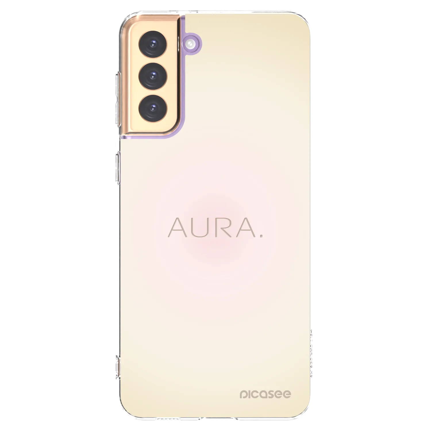 Picasee διαφανής θήκη σιλικόνης Samsung Galaxy S21+ 5G G996F - Aura
