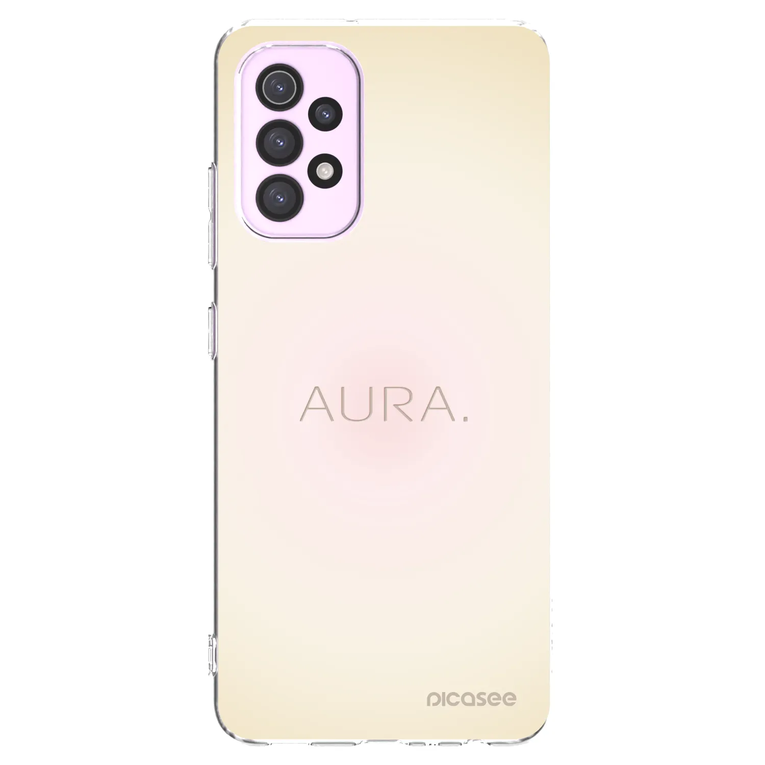 Picasee διαφανής θήκη σιλικόνης Samsung Galaxy A32 5G A326B - Aura