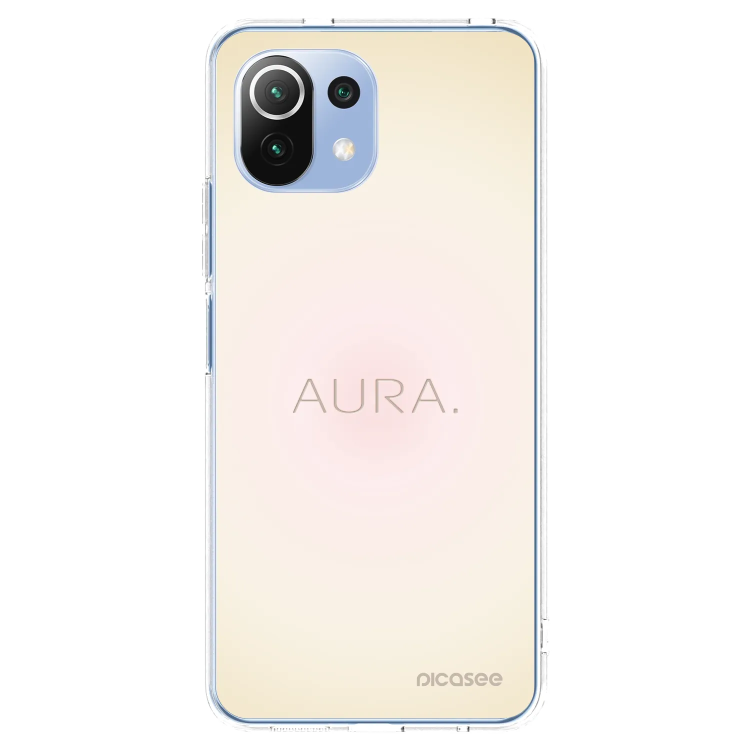 Picasee διαφανής θήκη σιλικόνης Xiaomi Mi 11 Lite - Aura