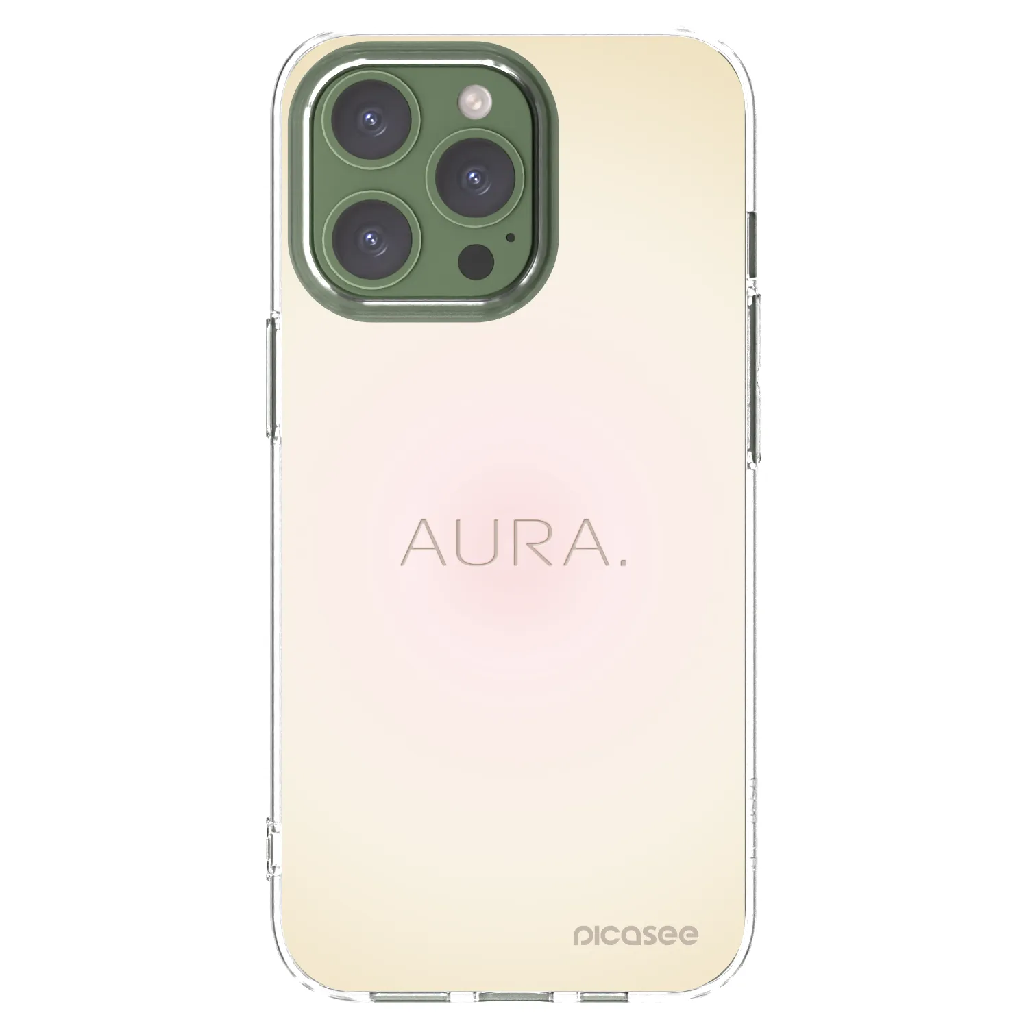 Picasee διαφανής θήκη σιλικόνης Apple iPhone 13 Pro - Aura