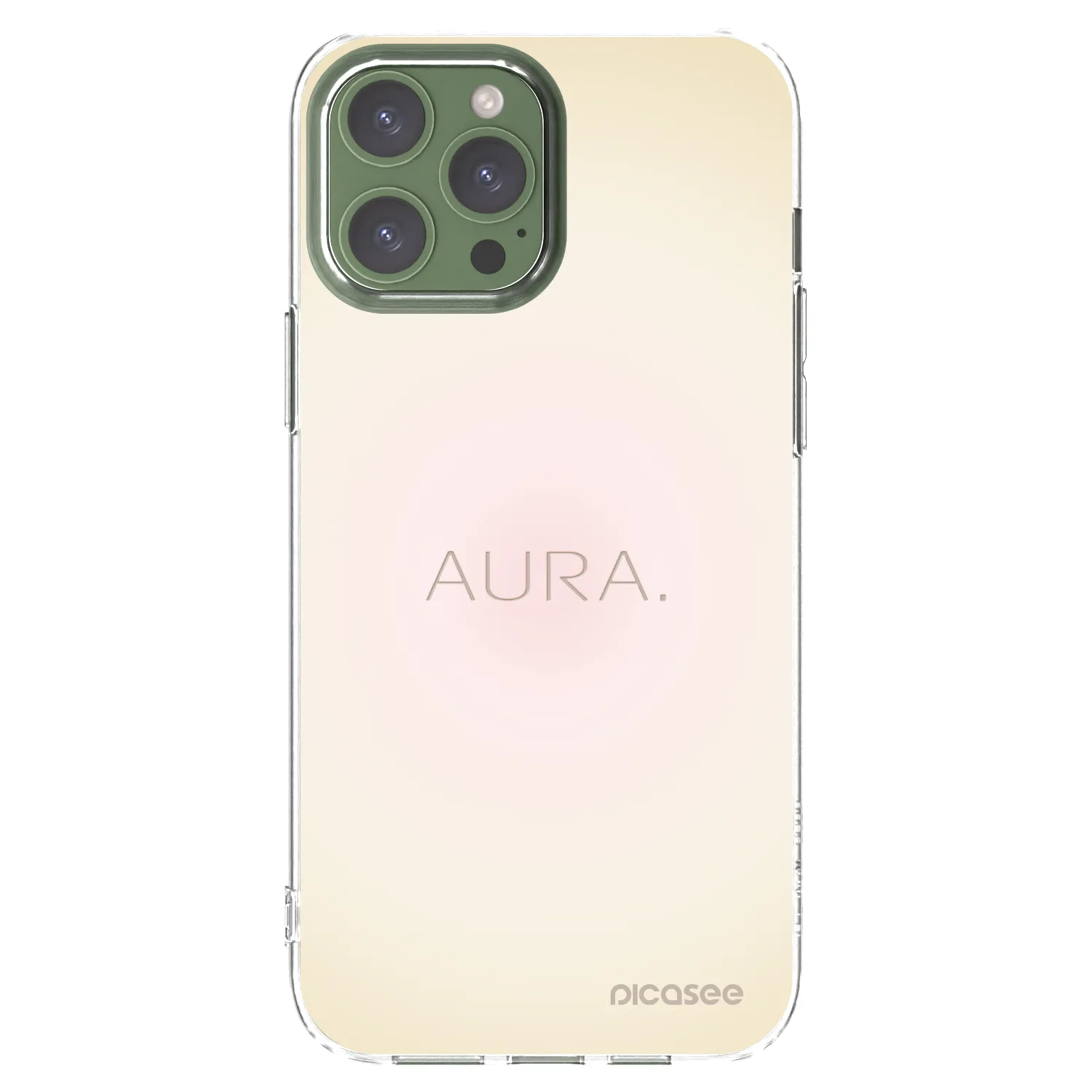 Picasee διαφανής θήκη σιλικόνης Apple iPhone 13 Pro Max - Aura